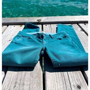 PAIGE Skinny Jeans in Rich Teal